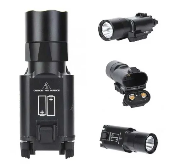 Lanterna Surefire X300 Para Pistolas Com 1.000 Lumens Trilho 20mm